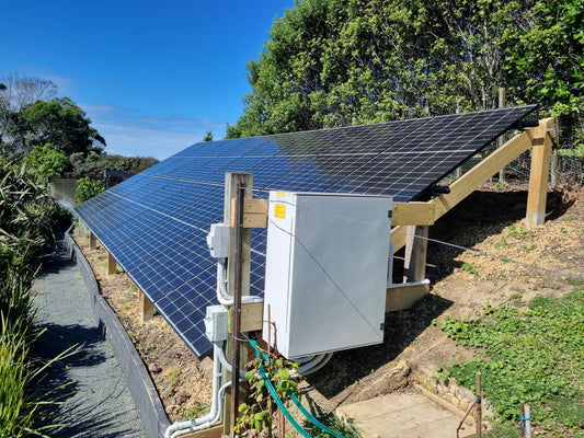 Ground-Mounted Solar System for Solarpod Founder