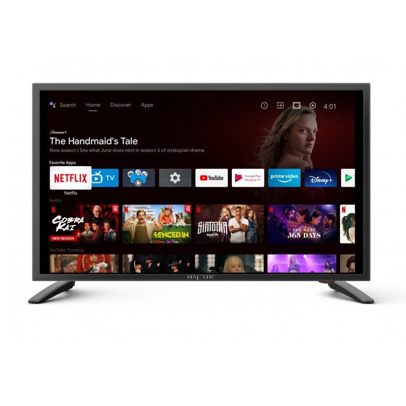 Majestic 19" Smart LED TV with DVD & Chromecast Built-in GTV1910DA