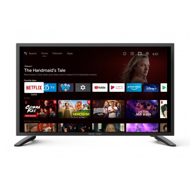 Majestic 24" Smart LED TV with DVD & Chromecast Built-in GTV2410DA
