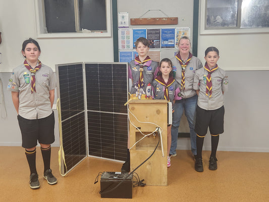 Empowering Adventure: AA Solar Supports Motutara Waimauku Scout Group at NZ Jamboree