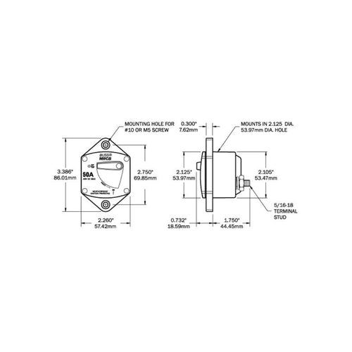 187-Series Circuit Breaker Bluesea