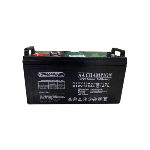 AA Champion OpzV12V Tubular Gel Batteries