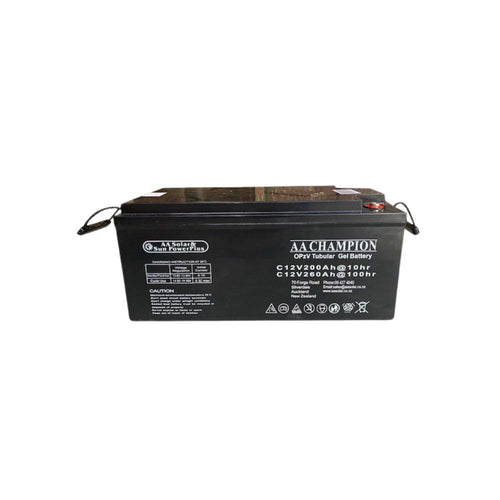 AA Champion OpzV12V Tubular Gel Batteries