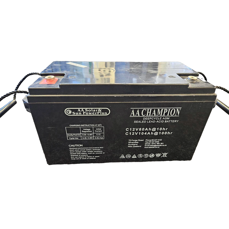 AA Champion 12V AGM Deep Cycle Batteries