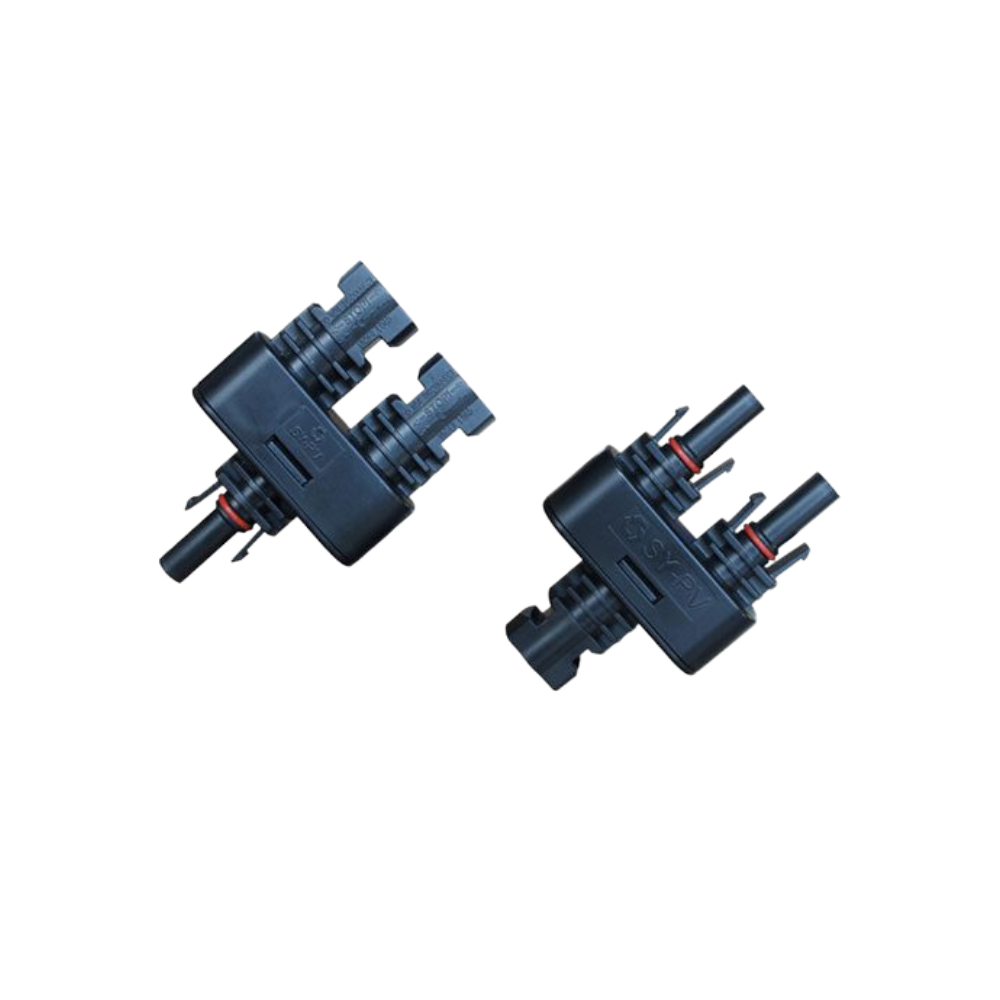 MC4 T Branch Connector Pair