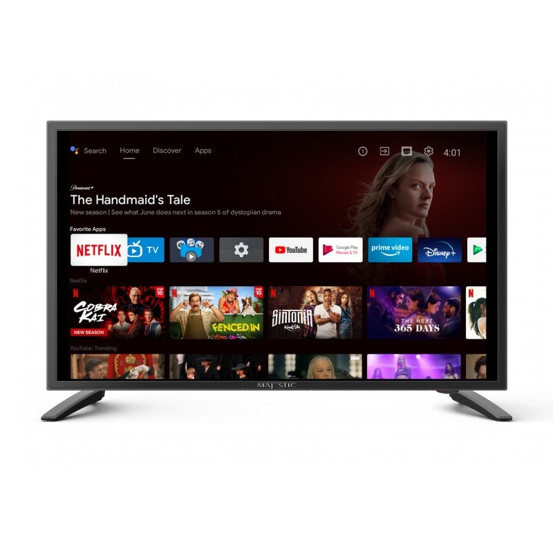 Majestic 22" Smart LED TV with DVD & Chromecast Built-in GTV2210DA