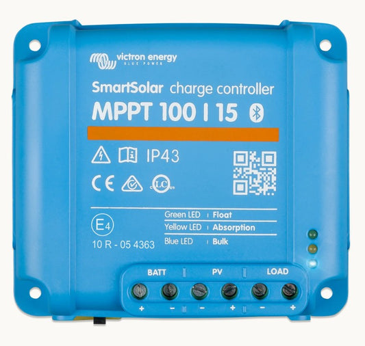 Victron SmartSolar MPPT Charge Controllers - 75/10, 75/15, 100/15 and 100/20