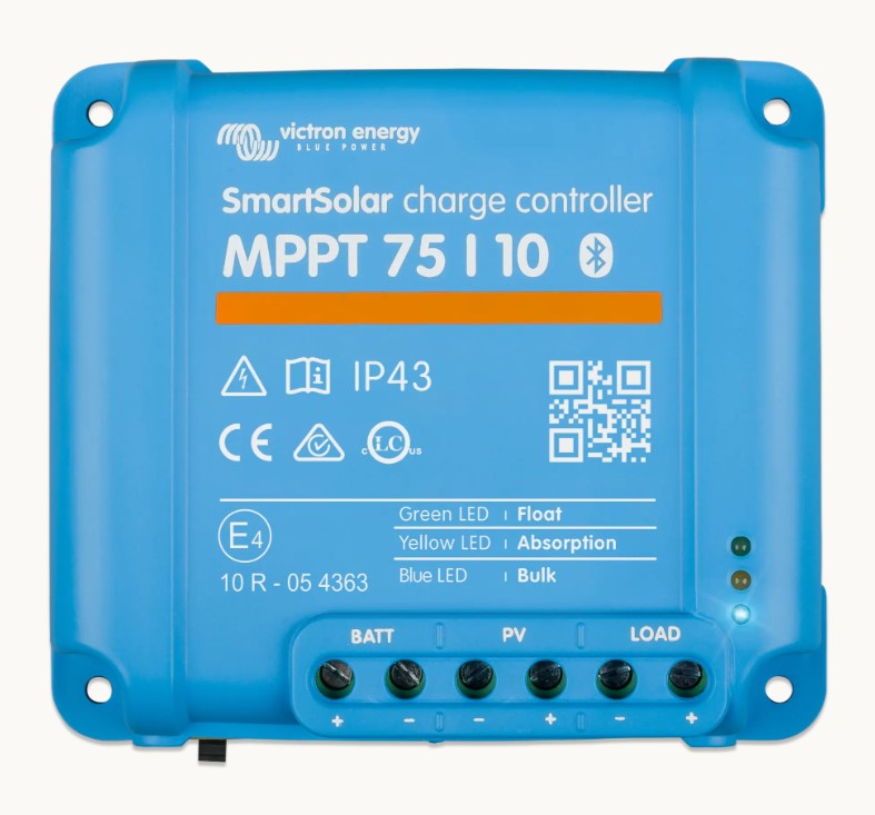 Victron SmartSolar MPPT Charge Controllers - 75/10, 75/15, 100/15 and 100/20