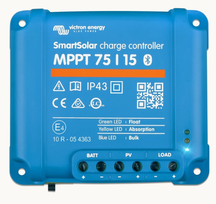 Victron SmartSolar MPPT Charge Controllers - 75/10, 75/15, 100/15 and 100/20