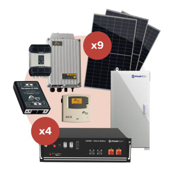 Akaroa 2-3 Bedroom Off-Grid Solar Kitset